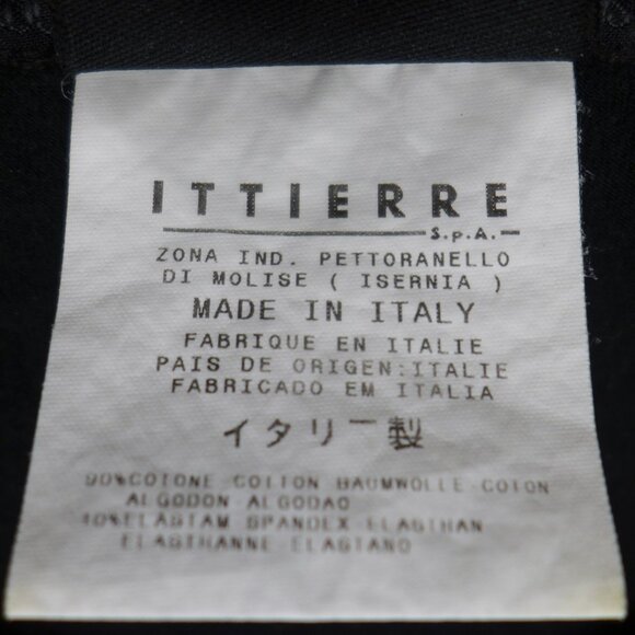 Versace Men's Black with Red Piping T-Shirt - Picture 6 of 8